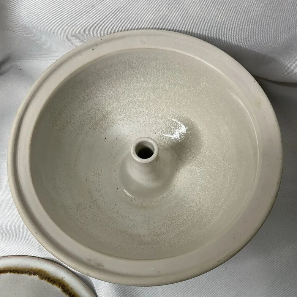 Stone Soldier Pottery Yunnan Chinese Clay Pot Steamer Handmade Vintage Boho Home